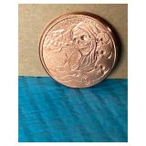1 Ounce Tales of Old Copper Round
