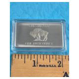 1 Ounce Zinc Buffalo Bar