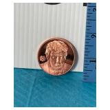 1 Ounce Trump Copper Round