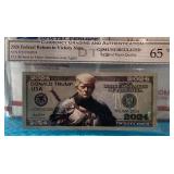 2024 Gem Uncirculated Trump Note