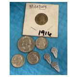 Silver Coins and Grams