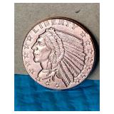 1 Ounce Indian Copper Round