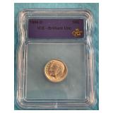 1956 D BU Roosevelt Dime