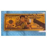1 Grain Scarface Gold Foil Note