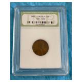 Encased Wheat Penny