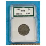 1976 D MS68 Quarter