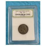 Encased Jefferson Nickel
