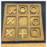 Brass Tic Tac Toe