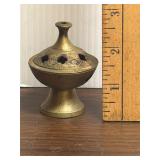 Vintage Brass Incense Burner