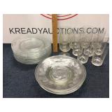 Etched Glass Lot