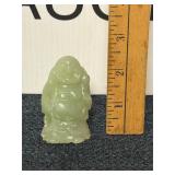 Vintage Jadeite Buddha Sculpture