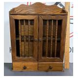 Wooden Hanging Spice Rack