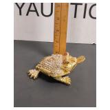Bejeweled Feng Shui Money Frog Trinket Box