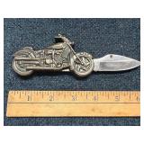 3D Embossed Motorcycle Knife