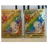 Metal Charizard Pokemon Cards