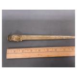 Vintage Brass Letter Opener