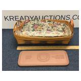 Longaberger Basket with Bread Brick