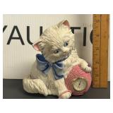 Vintage Purr-felt Time Clock