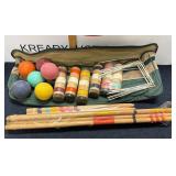 Vintage Croquet Set