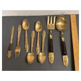Vintage Bronze 'THAILAND' Flatware