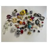 Skull Trinkets, Beads, Jewelry