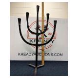 Hand Forged Wrought Iron Candle Holder