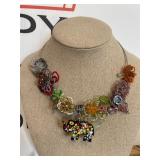 Glass Mosaic Necklace