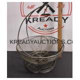 Vintage Metal Fruit Basket