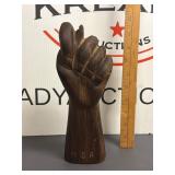 Hand Carved Wooden Figa Fist