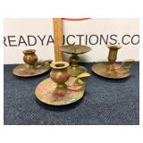 Brass Candle Holders