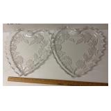 Crystal Studio Serving Platters
