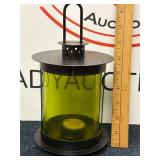 Metal and Glass Candle Lantern