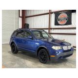 2008 BMW X3 3.0si SUV I6, 3 Gas AWD