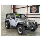 2015 Jeep Wrangler Sport SUV V6, 3.6 Gas 4X4