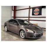 2012 Nissan Maxima 3.5 S Sedan V6, 3.5 Gas FWD