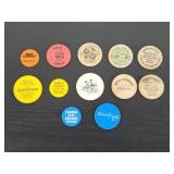 Wooden Nickels & Tokens