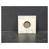 1917 Great Britain 3 Pence