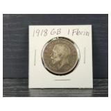 1918 Great Britain 1 Florin