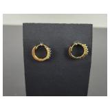 Sterling Silver 925 Earrings w/ Stones
