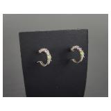 Sterling Silver 925 Earrings w/ Stones