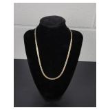 14kt TriColor Gold Italy 18' Necklace