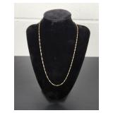 14kt Gold Italy 19.5' Chain Necklace