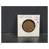 1905 Canadian Large One Cent Coin