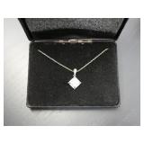 Sterling Silver 925 USA 18' Chain w/ Pendant