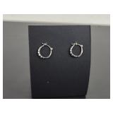 14kt White Gold Earrings