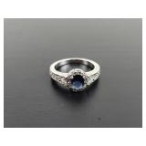 Colored Stone Ring Size 9