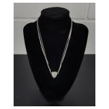 Heart Necklace w/ Magnetic Heart