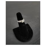 Women's 2ct wt Diamond and 14kt White Gold Ring