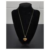 Necklace w/ Heart Pendant (No Markings)