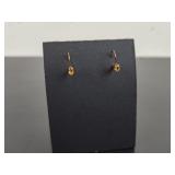 10kt Gold Earrings w/ Stones